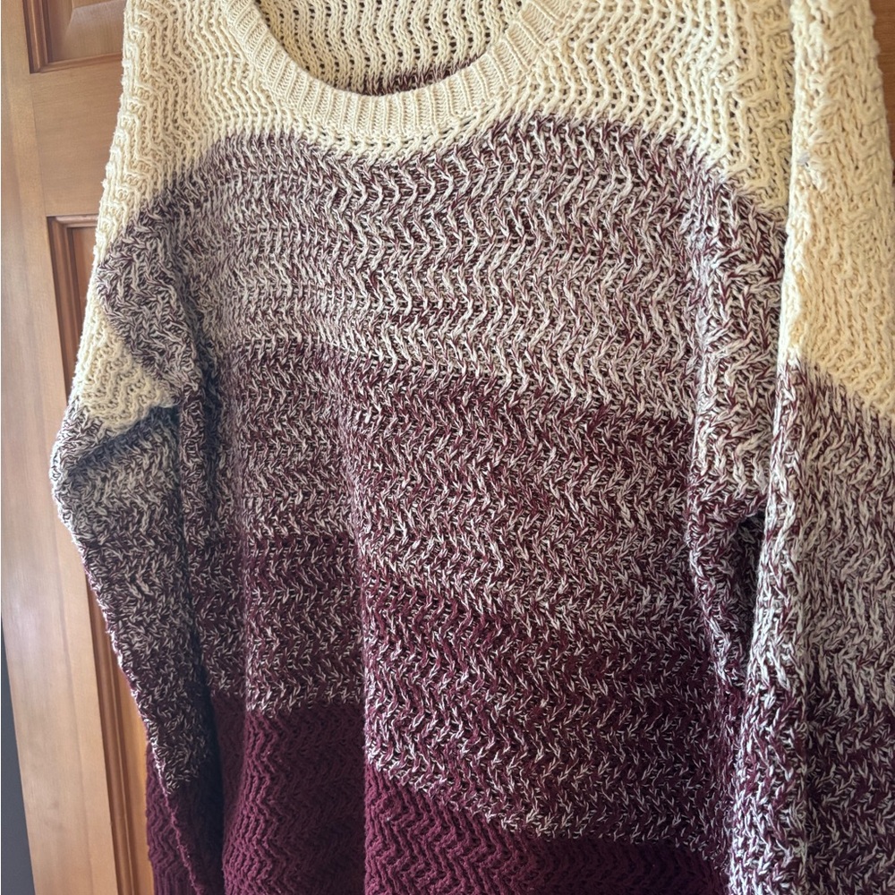 Double Zero Gradiant Knit Sweater